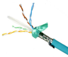 DataMax Extreme Ethernet Cat 6|6a, Hi Flex - 24 AWG, 4 pair, shielded, PUR, Black -- 5936 - Image