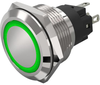 Panel Indicator, Green, 110Vac, Solder; Led Color Eao - 60AC7513 - Newark, An Avnet Company
