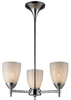 10154/3PC-SW Mini Chandeliers-Glass Shade - 691117 - Capital Lighting, Inc.