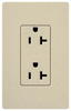 Duplex/Single Receptacle - SCR-20-ST - Lutron Electronics Co., Inc.
