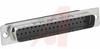Crimp D Connector (Male Tinned Metal Shell w Dimples) 37 position - 70070142 - Allied Electronics, Inc.