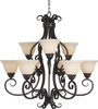 Mid. Chandeliers-Glass Up - 15979 - Light Center (The)