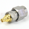 Precision SMA Male (plug) to Mini SMP Female (Jack) Adapter, Passivated Stainless Steel Body, 1.2 VSWR -- SM8906