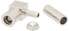 SMB Plug Right Angle 50 Ohm Coax Connector Crimp Attachment for RG188-DS, RG316-DS -- MTCN0033 - Image
