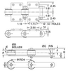 Part # 11761, 91R CHAIN - K2 ATTACHMENT - Image