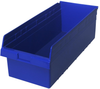 Store-More 8 Shelf Bin, Blue; Bin Colour Quantum Storage - 44AC6885 - Newark, An Avnet Company
