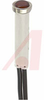 Indicator,Pnl-Mnt;Red;Neon;5/16 in.;125V;1/3 W;Aluminum;Polycarbonate;6 in. - 70214027 - Allied Electronics, Inc.