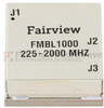 225 MHz to 2 GHz Balun at 50 Ohm to 25 Ohm Rated to 100 Watts in a SMT (Surface Mount) Package - FMBL1000 - Fairview Microwave Inc.