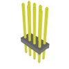 Headers, Male Pins - 612-MTMM-104-13-S-D-425-ND - DigiKey