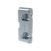 Rotolock Butt-Joint Panel Fastening Latch, Rear Mount, Standard Receptacle, Steel, Zinc, Hot-Dip Galvanized - R2-0257-17 - Southco