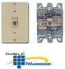 Allen Tel Wall Phone Jack - Screw Terminals -- AT630AQB