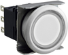 Pb Switch, Spdt, 0.1A, 125Vac, Wht; Product Range Idec - 93AC9497 - Newark, An Avnet Company