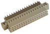Din 41612 Pcb Connector Receptacle 48 Way; Product Range Amp - Te Connectivity - 34B1350 - Newark, An Avnet Company