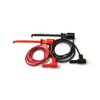 XJL Macro-Hook to 9302 Shrouded R/A Banana Plug, 18 AWG PVC Test Lead - 633XJL - E-Z-HOOK, a division of Tektest, Inc.