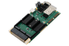 3U VPX Rear Transition Module with 100 Gigabit and 10 Gigabit Ethernet, Serial, and XIM Site -- XIt1102 - Image