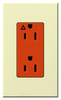 Duplex/Single Receptacle - NTR-15-IG-OR-AL - Lutron Electronics Co., Inc.