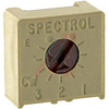 Trimmer;Cermet;Rest 500 Kilohms;PCB;1 Turn;Pwr-Rtg 0.5W - 70219012 - Allied Electronics, Inc.