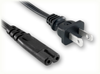 NEMA 1-15P POLARIZED to IEC-60320-C7 HOME // Power Cords // North American Power Cords // 2 Conductor Power Cords - 1062.079P - Quail Electronics