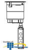 Legrand - Wiremold Evolution 8AT Series Recessed Assembly.. - 8ATC - TelephoneStuff.com