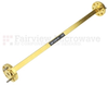 WR-12 Waveguide Section 6 Inch Length Straight Using UG-387/U Flange With a 60 GHz to 90 GHz Frequency Range in Instrumentation Grade -- SMF-12S001-06 - Image