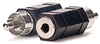 RCA PLUG TO 3.5MM MONO JACK ADAPTER -- 10-01103 - Image