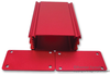 Enclosure, Instrument, Aluminium, Red; Enclosure Type Box Enclosures - 26K8992 - Newark, An Avnet Company