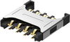 Connector, Sim Card, 2.54Mm, 8 Position; Memory / Card Type Gct (Global Connector Technology) - 28W5438 - Newark, An Avnet Company