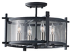 Light Indoor Semi-Flush Mount - SF292AF/BS - Murray Feiss Lighting