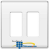 Legrand - On-Q 2-Gang Studio Wall Plate - WP5002-WH - TelephoneStuff.com