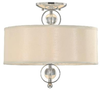 1030-SF CH Semi-Flush Mts.-Drum Shade - 376736 - Capital Lighting, Inc.