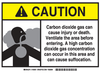 Carbon Dioxide Signs - 106051 - Brady Corporation