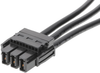Cable Assy, 3P Rcpt-Rcpt, 500Mm; Connector To Connector Molex - 28AK5162 - Newark, An Avnet Company