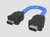 ix Industrial™ IP20 Cable Assembly - ND9ACB2C0A - Amphenol Communications Solutions