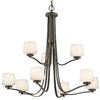 Mid. Chandeliers-Glass Up - 341810 - Light Center (The)