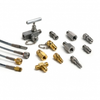 Male M20 x 1.5mm x Male Quick-test adapter, brass -- QTHA-MMB0-2015