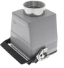 Standard, Rectangular Hood, size 77.62, Single Latch with gasket, Top PG36 cable entry - CHV-32LG - Mencom Corporation