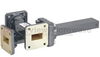 50 dB WR-75 Waveguide Crossguide 3 Port Coupler with Square Cover Flange from 10 GHz to 15 GHz in Bronze - FMWCT1019 - Fairview Microwave Inc.