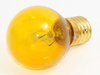 10 Watt, 130 Volt S11 Transparent Yellow Sign/Indicator Bulb -- B702810 - Image