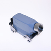 Standard, Rectangular Hood, size 77.27, Double Latch, Side .75-NPT cable entry - CHOT-16.5X - Mencom Corporation