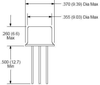 Unijunction Transistor, 0.6W 50Ma To-39; Repetitive Peak Forward Current Itrm Nte Electronics - 31C5287 - Newark, An Avnet Company