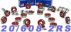 20 inline Skate, rollerblade hockey Bearing - 2ISB - NationSkander California Corporation