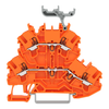 Double-deck terminal block - Through terminal block -- 2202-2236 - Image