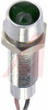 Indicator,Pnl-Mnt;LED;Green;80mcd;5/16In.;24V;6In. Wire;60deg;0.26In.;105degC - 70214016 - Allied Electronics, Inc.