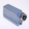 Standard, Rectangular Hood, size 104.27, 2 Pegs, Side M32 cable entry - MAO-24L32 - Mencom Corporation