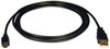 USB 2.0 A to Mini-B Cable (A to 5Pin Mini-B, M/M), 3-ft. -- U030-003 - Image