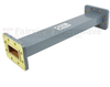 WR-137 Waveguide Section 9 Inch Length Straight Using CPR-137G Flange With a 5.85 GHz to 8.2 GHz Frequency Range in Commercial Grade -- SMF137SA-09 - Image