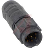 IN-LINE CONNECTOR, MALE, WEATHERTIGHT, #20 CONTACTS, 8 PIN - 70214387 - Allied Electronics, Inc.