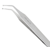 Excelta Three Star Tweezer 103-SA - Stainless Steel SMD Paddle Tipped 45 Angled Point Tip - 4 1/4 in Length - EXCELTA 103-SA - R. S. Hughes Company, Inc.