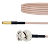 MMCX Jack to BNC Male Cable RG-316 Coax in 100 cm - FMC00338-100CM - Fairview Microwave Inc.