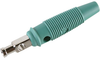 Conn, Banana, Plug, 16A, Solder, Grn; Gender Hirschmann Test And Measurement - 24M0836 - Newark, An Avnet Company